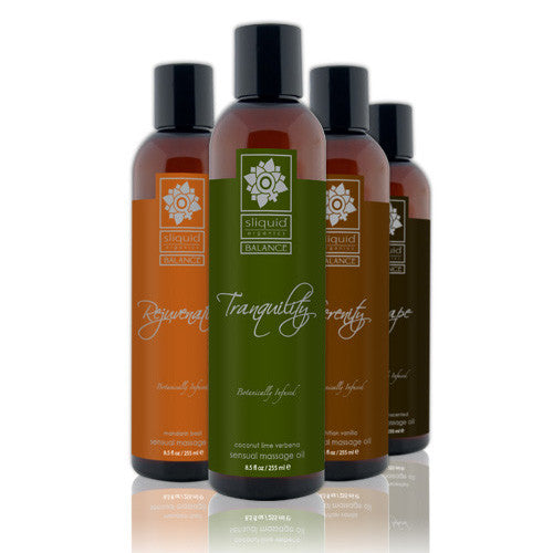 Sliquid Balance Collection Massage Oil 8.5oz