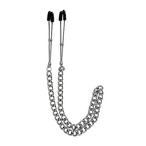 Bound to Please Nipple Clamps & Chain