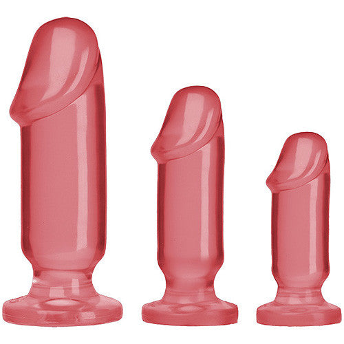 Doc Johnson Crystal Jellies Anal Starter Kit